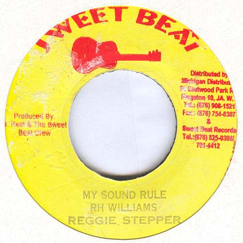 Reggie Stepper : My Sound Rule (7")