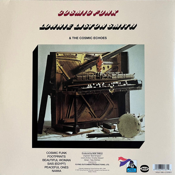 Lonnie Liston Smith And The Cosmic Echoes : Cosmic Funk (LP,Album,Reissue)