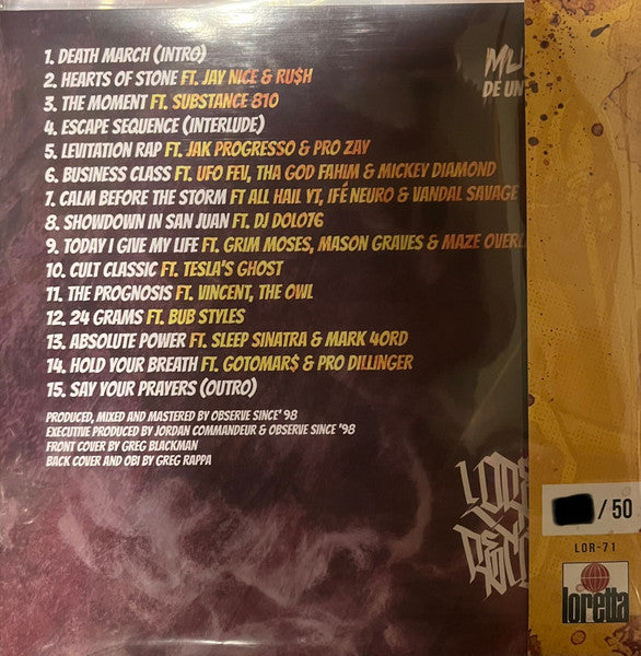 Observe : Muerte De Un Salvaje (LP, Album, Ltd, Num, Gre)