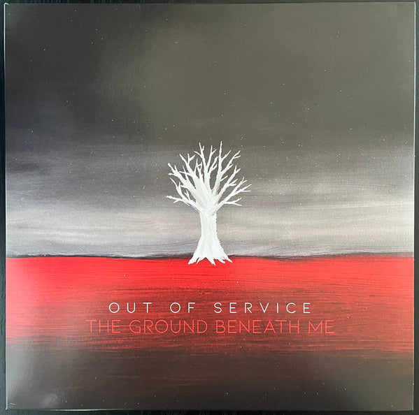 Out Of Service : The Ground Beneath Me (LP, Album, Ltd, Whi)
