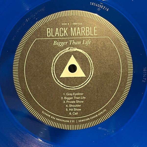 Black Marble : Bigger Than Life (LP, Album, Ltd, RP, Roy)