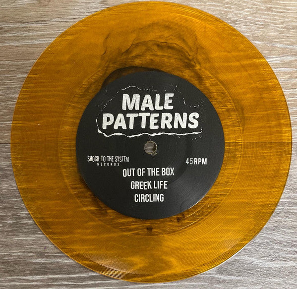 Male Patterns, Under Attack (3) : Male Patterns/ Under Attack (7", Gol)