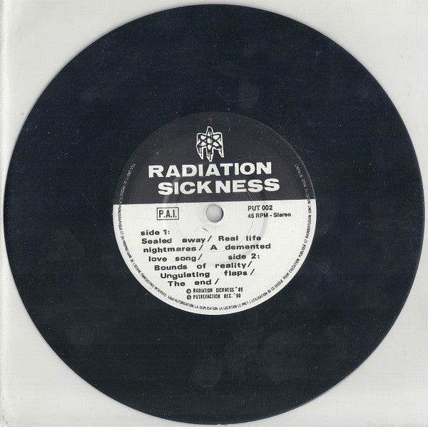 Radiation Sickness : Bounds Of Reality (7", EP, Num)