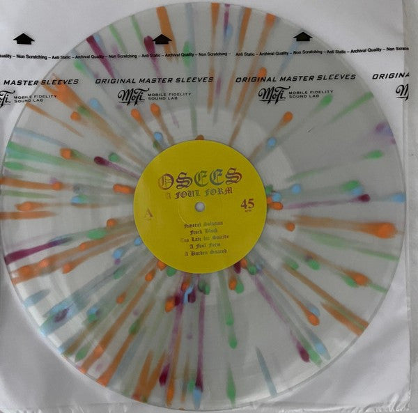 Thee Oh Sees : A Foul Form (LP,45 RPM,Album,Limited Edition)