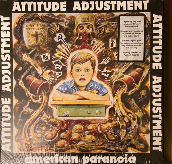 Attitude Adjustment : American Paranoia (LP,Album,Reissue,Remastered)