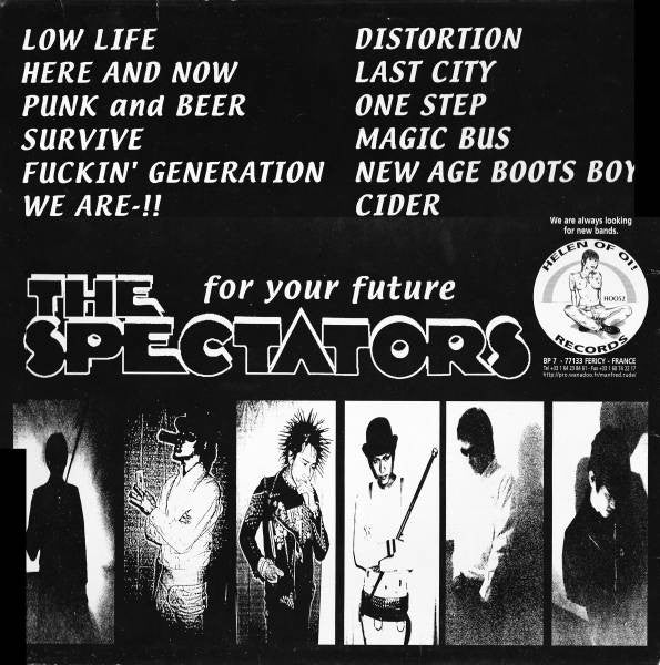 Spectators (3), The : For Your Future (LP,Album)