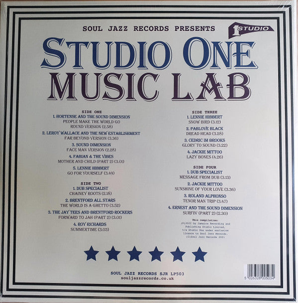 Various : Studio One Music Lab (LP,Compilation)
