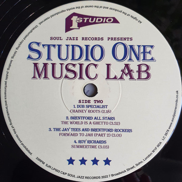 Various : Studio One Music Lab (LP,Compilation)