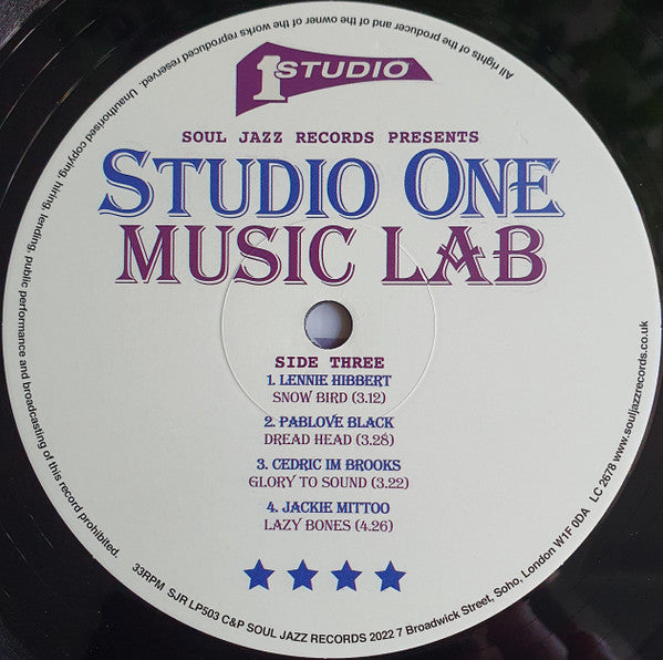 Various : Studio One Music Lab (LP,Compilation)
