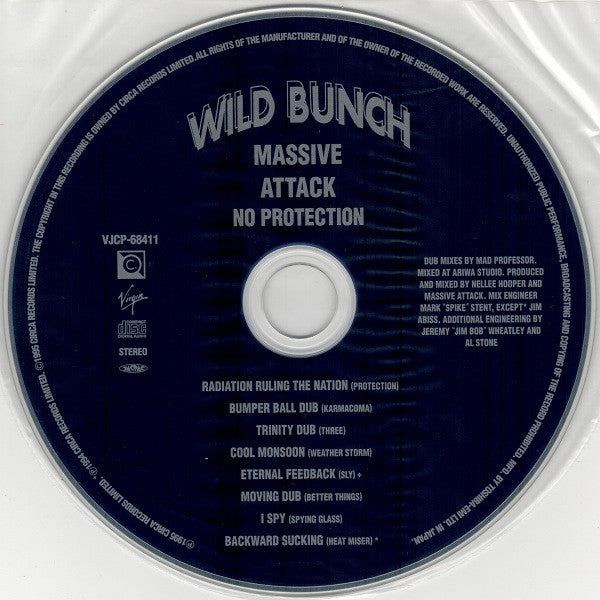 Massive Attack V Mad Professor : No Protection (CD, Album, RE, Car)