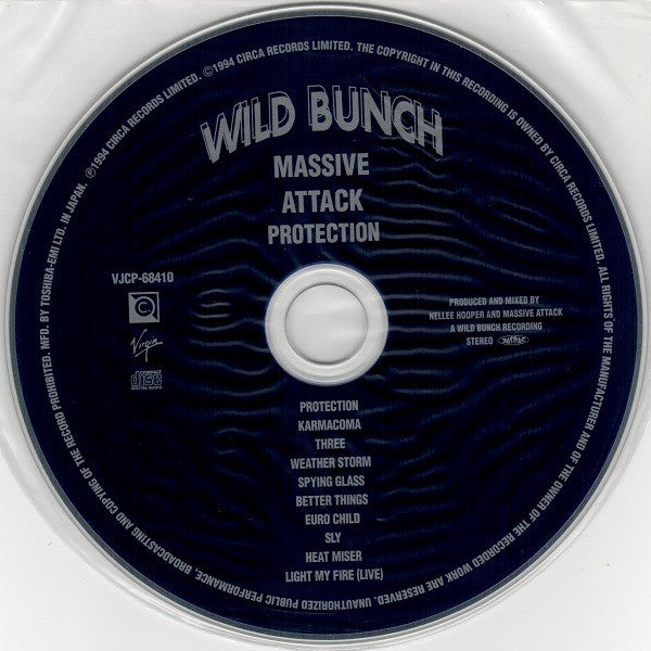 Massive Attack : Protection (CD, Album, RE, Car)