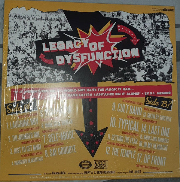Poison Idea : Legacy Of Dysfunction (LP, RM)