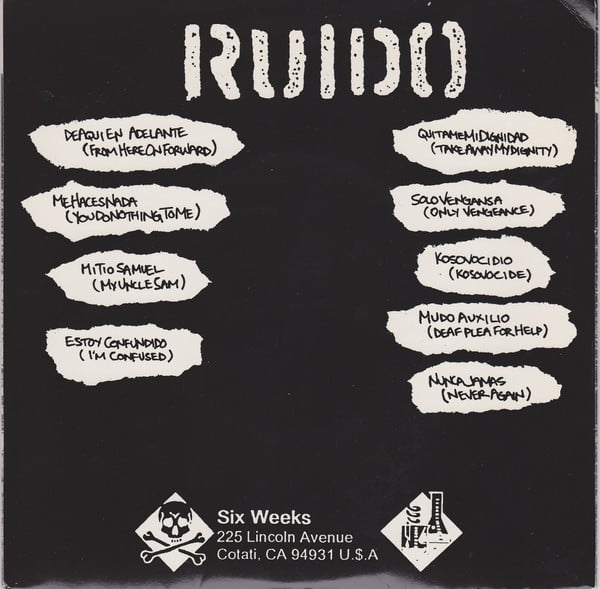 Ruido : De Aqui En Adelante (7",33 ⅓ RPM)
