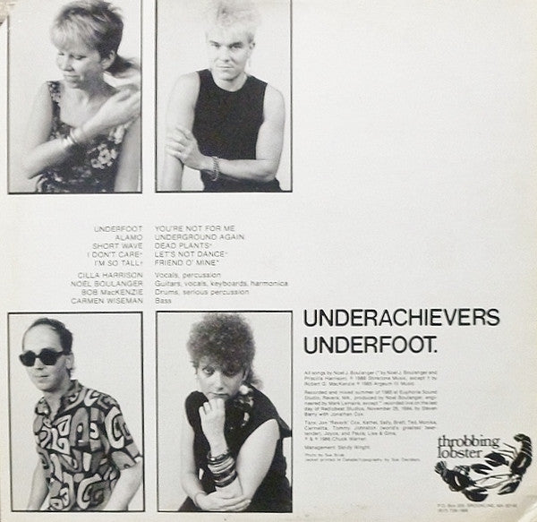 Underachievers : Underfoot (LP,Album)