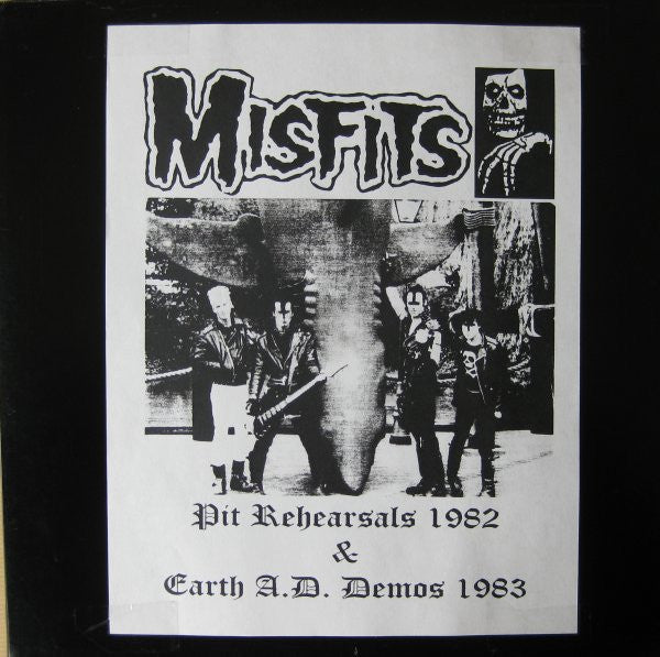Misfits : Pit Rehearsals 1982 & Earth A.D. Demos 1983 (LP,Unofficial Release)