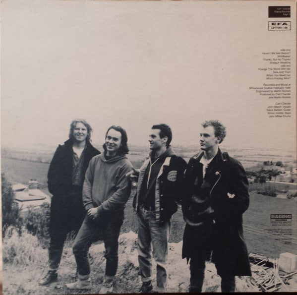 Can't Decide : Can't Decide (LP, Album)