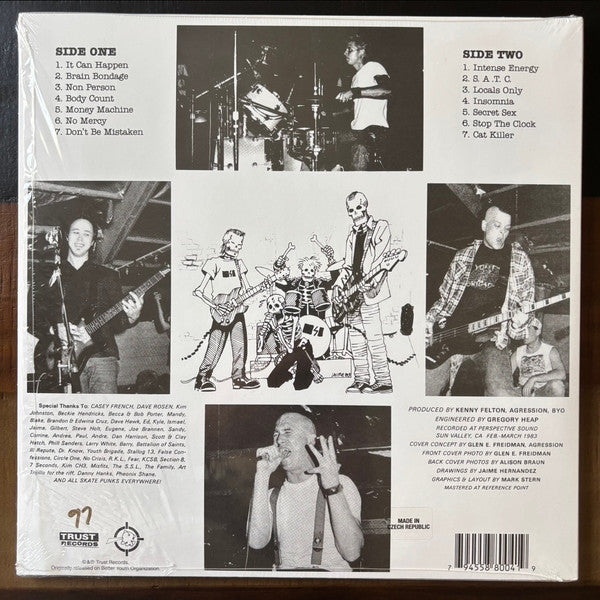 Agression : Don't Be Mistaken (LP,Album,Deluxe Edition,Limited Edition,Numbered,Remastered)