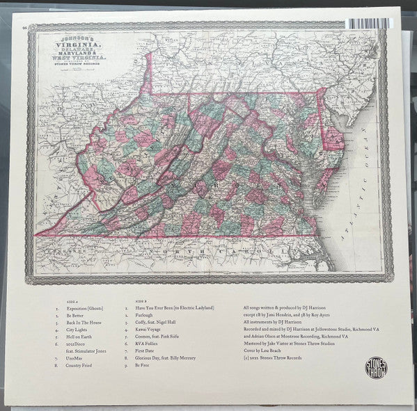 DJ Harrison : Tales from the Old Dominion (LP,Album)