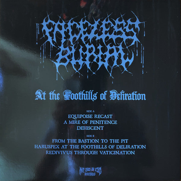 Faceless Burial : At The Foothills Of Deliration (LP)