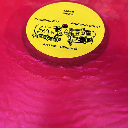 Internal Rot : Grieving Birth (12",45 RPM,Reissue)