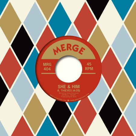 She & Him : Thieves (7", Single, Ltd)