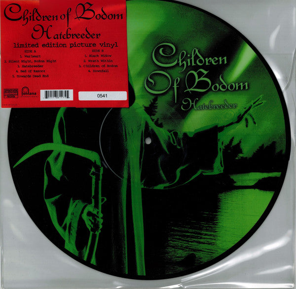 Children Of Bodom : Hatebreeder (LP,Album,Limited Edition,Numbered,Picture Disc,Reissue)