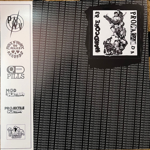 Various : Propaganda - Hardcore '83 (LP,Reissue,Test Pressing)