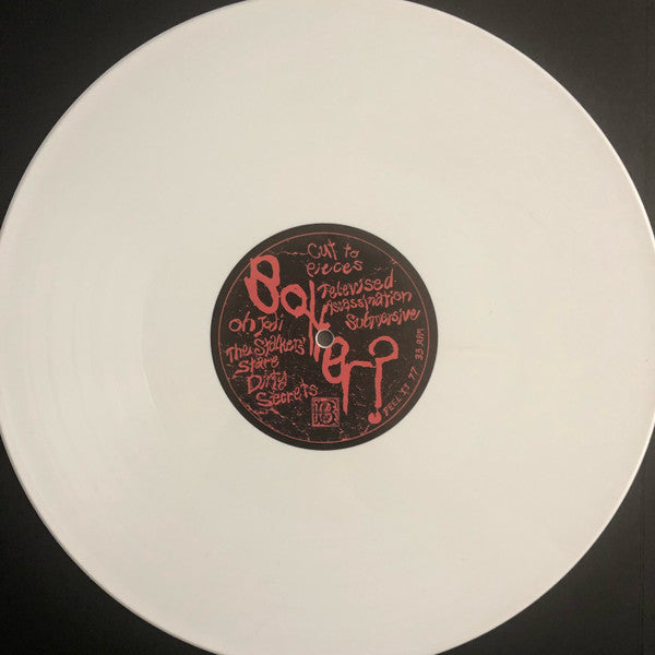 Why Bother? (3) : Lacerated Nights (LP, Whi)