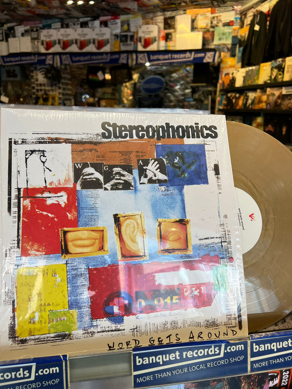 Stereophonics : Word Gets Around (LP, Album, Ltd, RE, Gol)