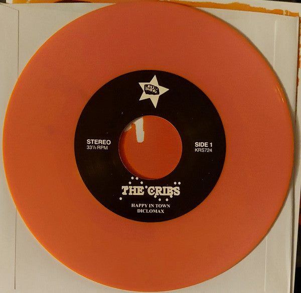 The Cribs : Vs. The Moths…College Sessions 2001 (7", Ltd, RE, Ora)