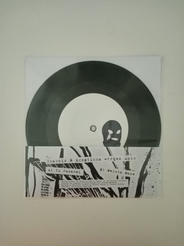 Shaknis & Egzotikka : Pries Akis  (7", EP, Ltd, Num)