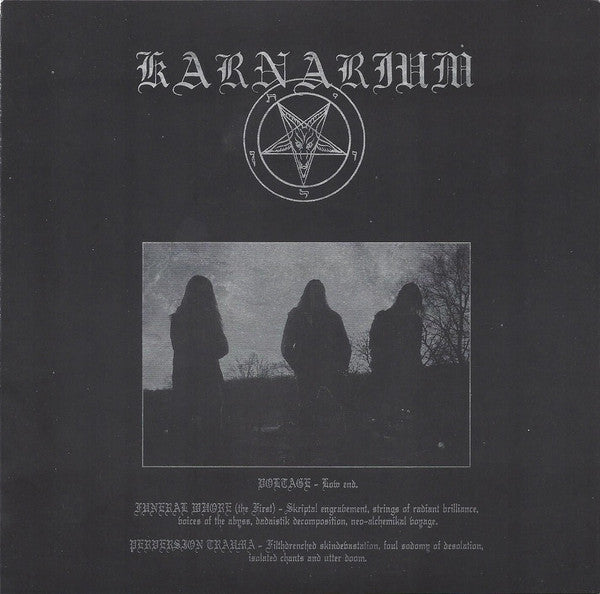 Karnarium / Defiler (3) : Karnarium / Defiler (7")