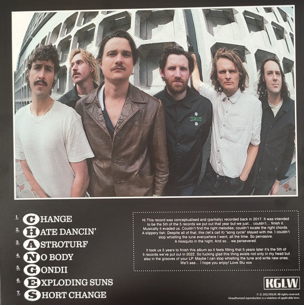King Gizzard & The Lizard Wizard* : Changes (LP, Album, Ltd, Whi)