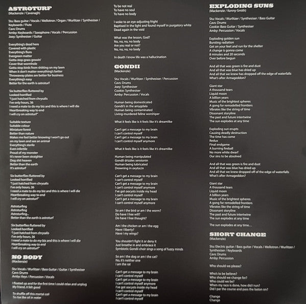 King Gizzard & The Lizard Wizard* : Changes (LP, Album, Ltd, Whi)