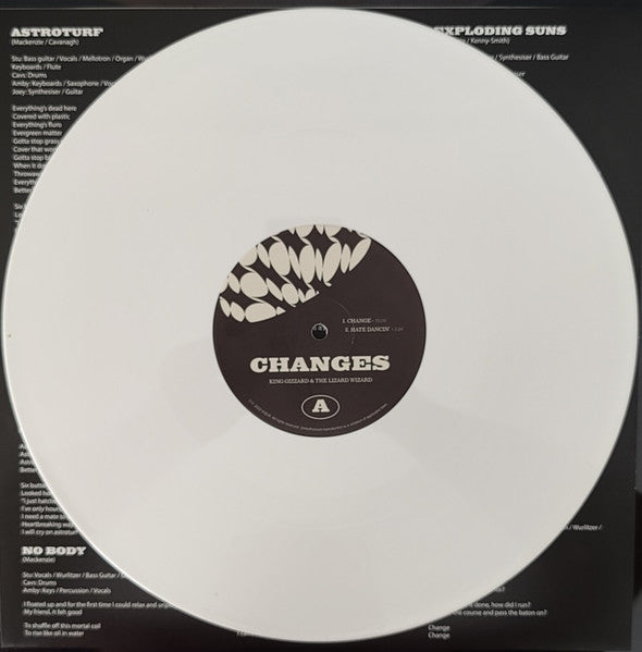 King Gizzard & The Lizard Wizard* : Changes (LP, Album, Ltd, Whi)