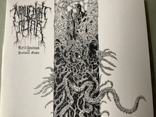 Malignant Altar : Retribution Of Jealous Gods (12",45 RPM,EP,Compilation,Reissue)