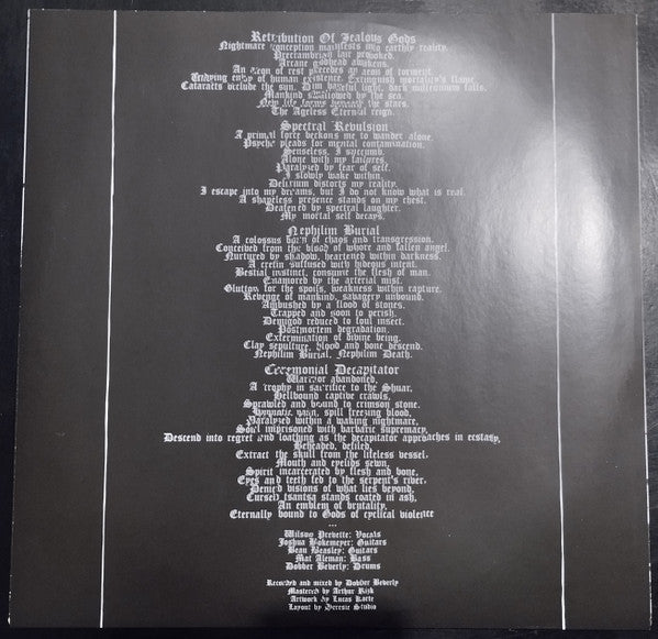 Malignant Altar : Retribution Of Jealous Gods (12",45 RPM,EP,Compilation,Reissue)
