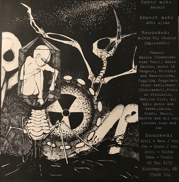 Scorned : This Mad Endeavor (LP, Album, Gre)