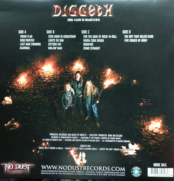 Diggeth : Zero Hour In Doomtown (2xLP, Ltd, Ora)