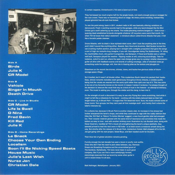 T54 : Drone Attacks - Expanded & Remastered (12", MiniAlbum, RM + LP, Comp, RM)