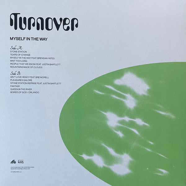 Turnover (3) : Myself In The Way (LP,Album,Stereo)