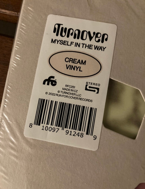 Turnover (3) : Myself In The Way (LP,Album,Stereo)