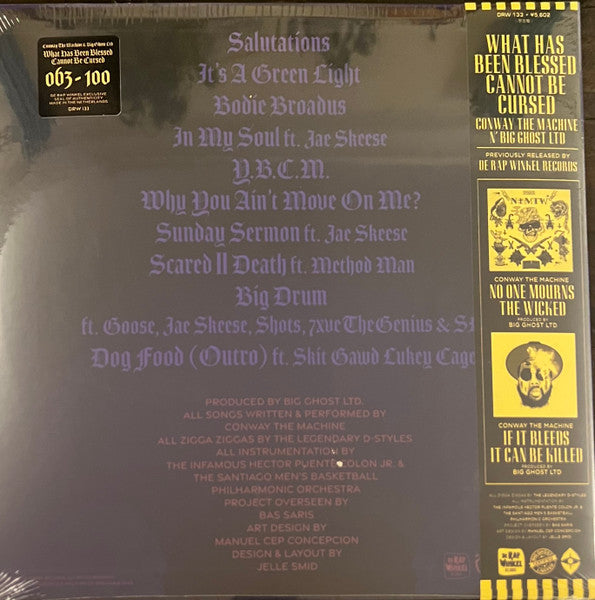 Conway The Machine* & Big Ghost LTD : What Has Been Blessed Cannot Be Cursed (LP, Album, Ltd, Num, OBI)