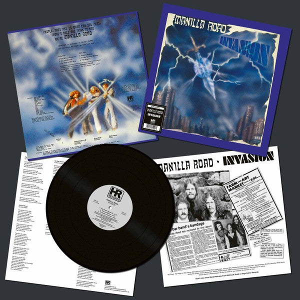 Manilla Road : Invasion (LP,Album,Reissue,Stereo)