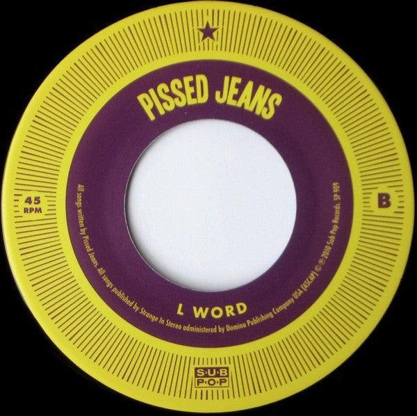 Pissed Jeans : Sam Kinison Woman (7",45 RPM,Single)