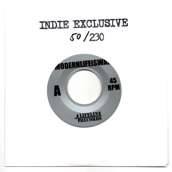 Modern Life Is War : Modern Life Is War (7", EP, Num, RP, S/Edition, Ora)