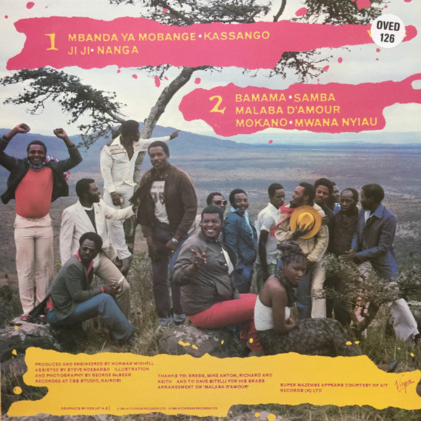 Orchestra Super Mazembe : Kaivaska (LP,Album,Reissue)