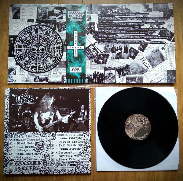 Voidd (2) : Premonatry Inscription / Human Antrophy (LP,Compilation)
