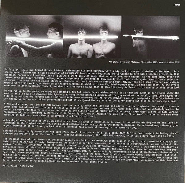 Areu Areu : Areu Areu (LP, EP, Ltd)
