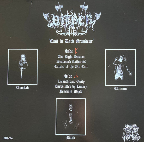 Nither : Cast In Dark Grandeur (LP,Album)
